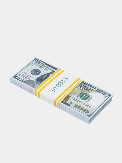 Доллар сувенир, ненастоящие деньги, 100 USD