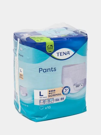 Трусы-подгузники для взрослых Tena Pants Large L 100-135 см, 10 шт