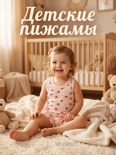 Детский комплект, майка и шорты для мальчиков и девочек 100% хлопок пижама