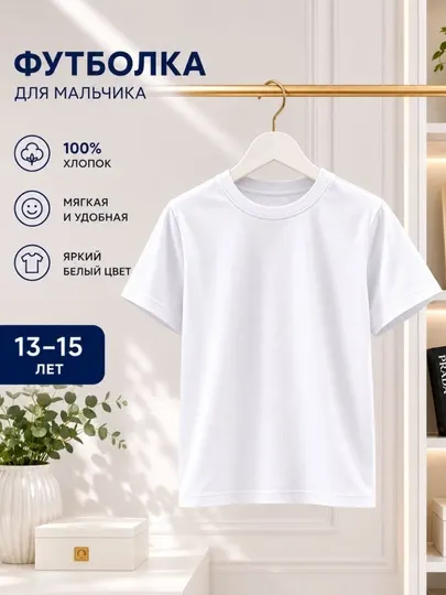 Детская футболка хлопок для мальчиков и девочек Яркий принт Мягкая футболка 100% хлопок
