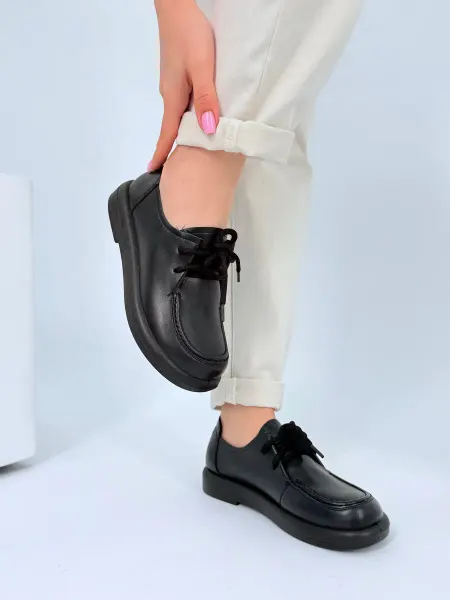 L TRENDY чёрный женский туфли