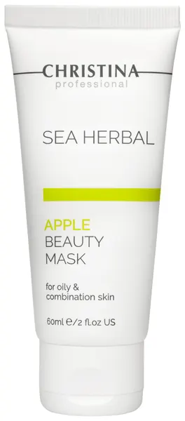 Маска Christina Sea Herbal Beauty Mask Green Apple, 60 мл