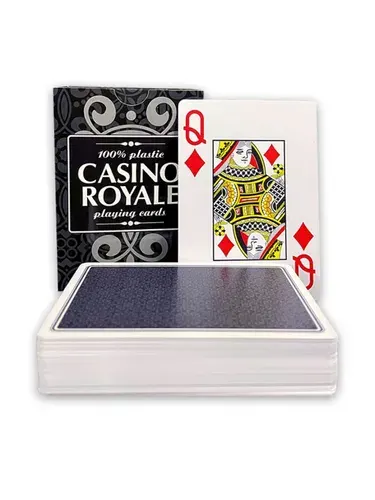 Карты для покера Casino Royale 100% пластик, игральные, пластиковые
