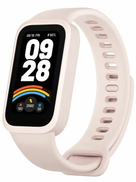 Умный браслет Xiaomi Smart Band 9 Active, 1.47", розовый, влагозащита