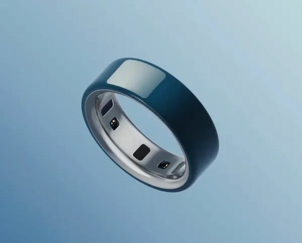 Умное кольцо Oura Ring 4 Ceramic, Midnight, US8, мониторинг здоровья