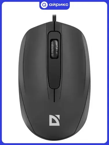 Мышь проводная DEFENDER Alpha MB-507 Black (52507), официальная гарантия
