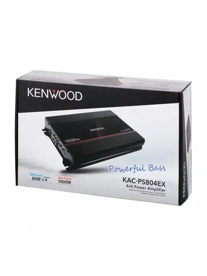 KENWOOD KAC-PS804EX — 4-канальный автомобильный усилитель мощностью до 1000 Вт