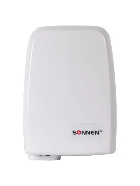 SONNEN Сушилка для рук HD-120 1000 Вт пластиковый корпус белая 6041