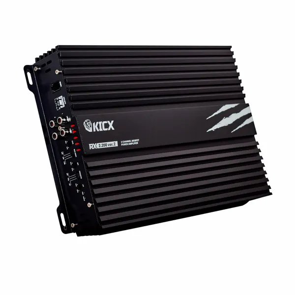 Автомобильный усилитель мощности RX 2.200 ver.2 Kicx 2- х канальный усилитель
