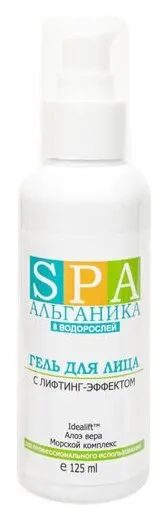 Альганика 8 водорослей Гель для лица с лифтинг-эффектом, 125 мл, 1000 г