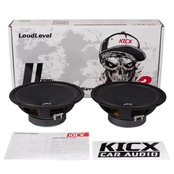 Автомобильная акустика динамики LL80 ver.3 (Mid-Range) Kicx