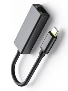 Type C RJ45 USB адаптер Ethernet TELECOM 1000 Мбит/с в т.ч. для MacBook корпус металл (TU320M)