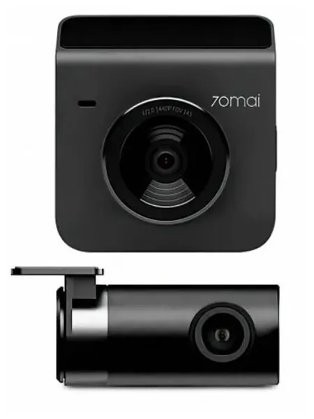 Видеорегистратор Xiaomi 70mai Dash Cam A400+Rear Cam Set (A400-1) Black