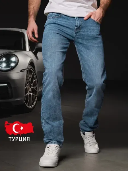 LesR&NN Джинсы прямые классические