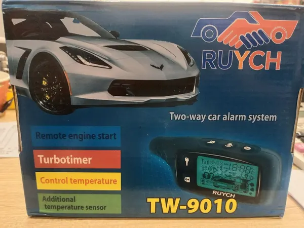 Автомобильная противоугонная система RUYCH TW-9010 с автозапуском.
