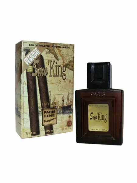 Paris Line Smo'KING 100ml туалетная вода для мужчин