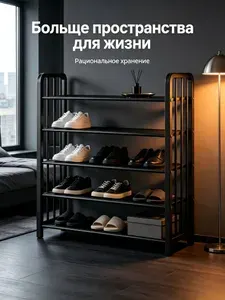 Стеллаж для хранения стеллаж для спальни металлический 100x28x87 см, напольный органайзер для спальни из углеродистой стали с порошковым покрытием