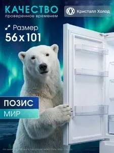 Уплотнитель для холодильника Pozis / Позис, 56*101 см, под планку