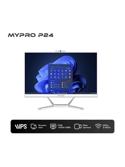 Моноблок "MYPRO" P24 Мп Z490, DDR4 8GB, i3 10100, SSD 256GB, HDD 500GB