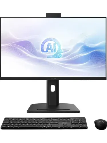 MSI 27" Моноблок AM273QP AI 1UM-088XRU (Intel Core Ultra 7 155H, RAM 32 ГБ, SSD 1024 ГБ, Intel Graphics, Без ОС), 9S6-AF0111-088, черный