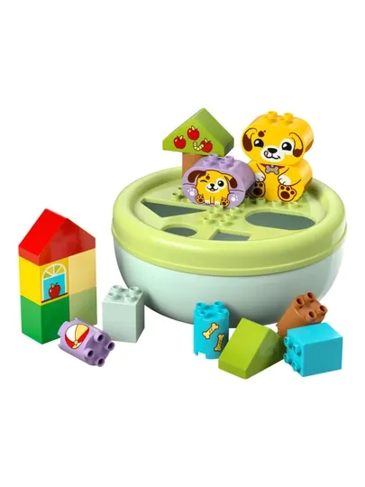 Конструктор LEGO DUPLO 10441 Сортировщик фигур , домик для щенков