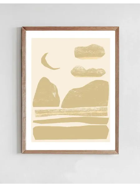 Onllyart Постер Пейзаж Луна 50x70