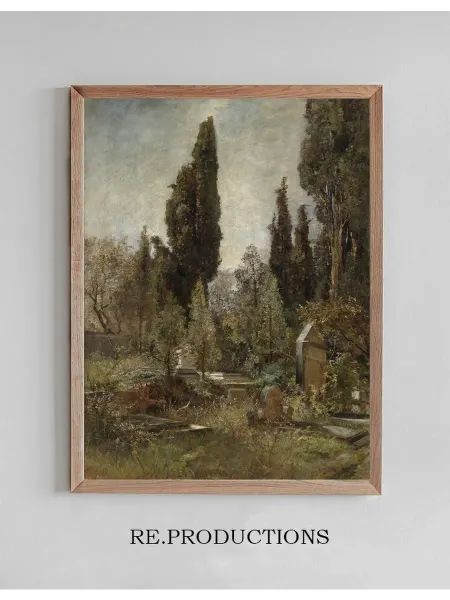 Re.productions Постер Alter Friedhof - Marie Egner