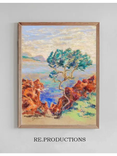 Re.productions Постер Le Trayas, Paysage du Midi - Armand Guillaumin