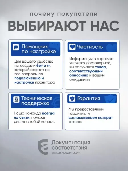Смарт проектор для домашнего кинотеатра, Android 11, 1080 Full HD Wi-Fi