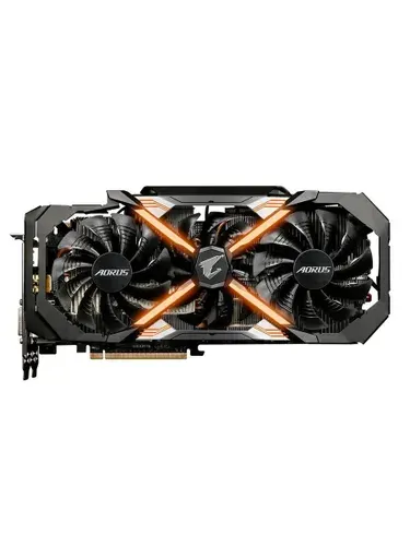 Gigabyte Видеокарта GeForce GTX 1080 Ti NVIDIA GeForce GTX 1080 Ti AORUS 11 ГБ (.)