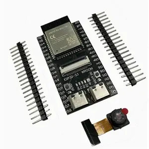 Модуль контроллер ESP32-CAM с камерой OV2640 и программатором