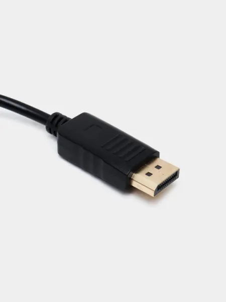 Кабель HDMI-A ↔ DVI-D 2 м, 24AWG, Full HD 1080p, прочный ПВХ