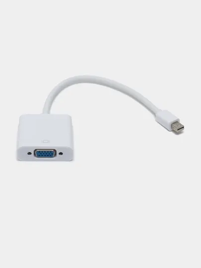 Адаптер Mini DisplayPort to VGA, переходник mini DP - VGA 1080P