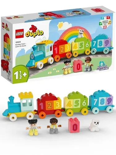 LEGO Конструктор DUPLO 10954 Поезд с цифрами-учимся считать
