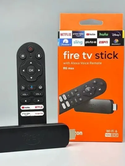 Smart TV Prorivka Amazon Fire TV Stick R6 Max Wi-Fi 6 с голосовым пультом 10K HDR