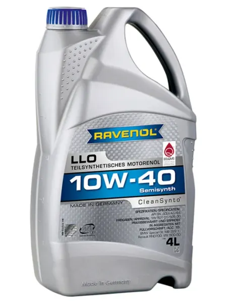 RAVENOL Моторное масло LLO 10W-40