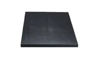 Капролон графитонаполненный 10x100x100 мм ПА-6-МГ черный лист