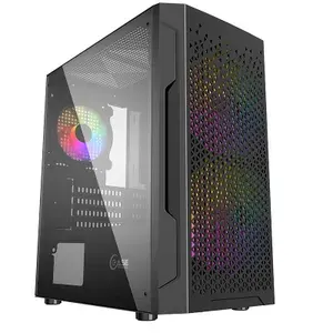 THE GHOST Системный блок Компьютер Игровой ПК (Intel Core i7-13700F, RAM 16 ГБ, SSD 500 ГБ, NVIDIA GeForce RTX 4070 (12 ГБ), Windows 11 Pro), 114064, черный