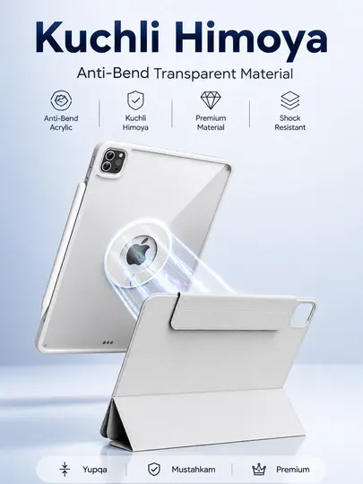Премиум Smart Folio чехол для iPad Pro 11/13 Air 13 M2/M3/M4 Pro 12.9