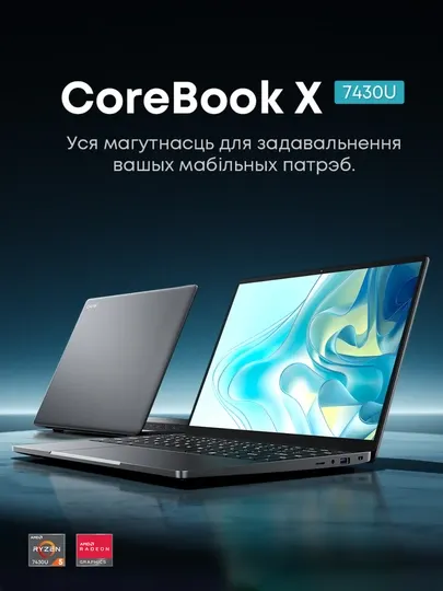 Chuwi CoreBook X 14" Ryzen 5 7430U, SSD 512GB, Windows 11