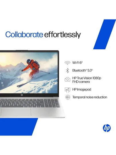 Ноутбук HP 15-fd0213ci, Intel Core i5-1334U, DDR4 16ГБ, 512ГБ SSD, 15.6" FHD, Windows 11