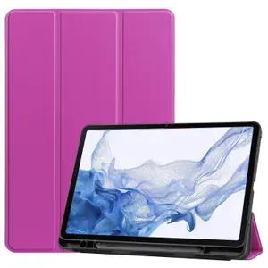 Чехол для Samsung Galaxy Tab S7 / S8 11" (2022) фиолетовый TPU