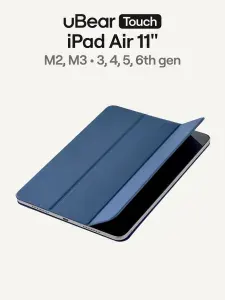 Чехол uBear Touch case для iPad Air 11" (M2 2024) и iPad Air (4 5th gen), soft-touch