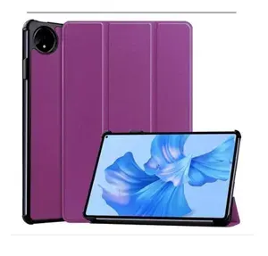 Чехол на Huawei MatePad Pro 11 дюйма 2024 года / Хуавей МатеПад Про 11 дюйма 2024 года, умный с магнитом, фиолетовый