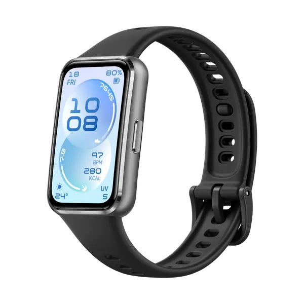 Фитнес-браслет HUAWEI Band 11, алюминиевый корпус, черный (55020GVD)