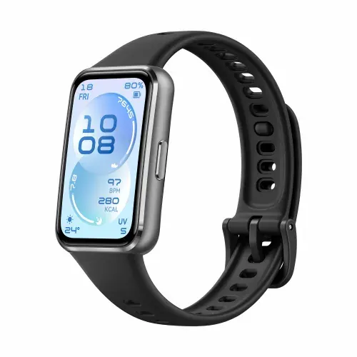 Фитнес-браслет HUAWEI BAND 11 металлический корпус, (55020GVD), черный