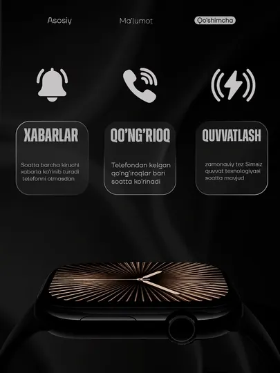 Умные часы seres 11 Pro Max, стильные часы с Bluetooth, фитнес-функциями для Android и iOS