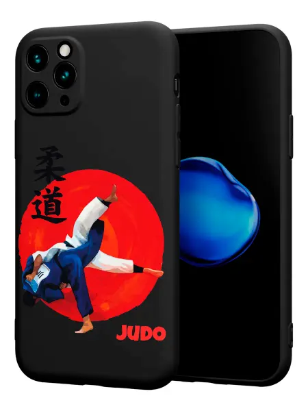 PBl store Чехол на Apple iPhone 11 Pro с принтом Дзюдо