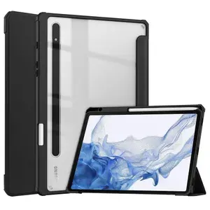 Чехол MyPads для Samsung Galaxy Tab S7( T870 / T875), Tab S8 11'' ( X700 /X706 ) с магнитом, / Самсунг Галакси Таб C7, Самсунг Галакси Таб С8 (11''), черный