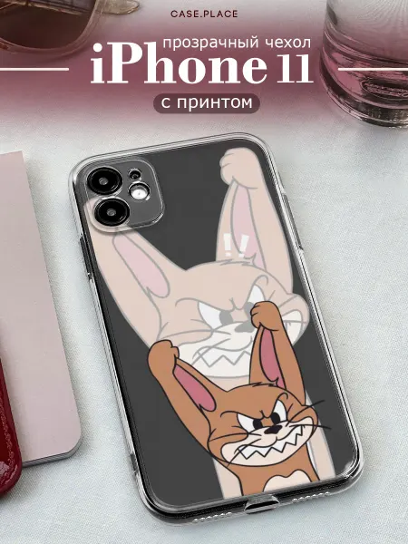 Case Place Чехол на iPhone 11 Том и Джерри